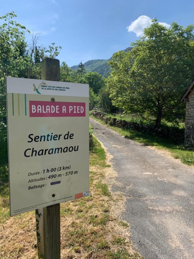 La Voutee 5 Epis Avec Bain Finlandais Prive Au Manoir Du Charme Gorges Du Tarn Quezac (Lozere) Exterior photo